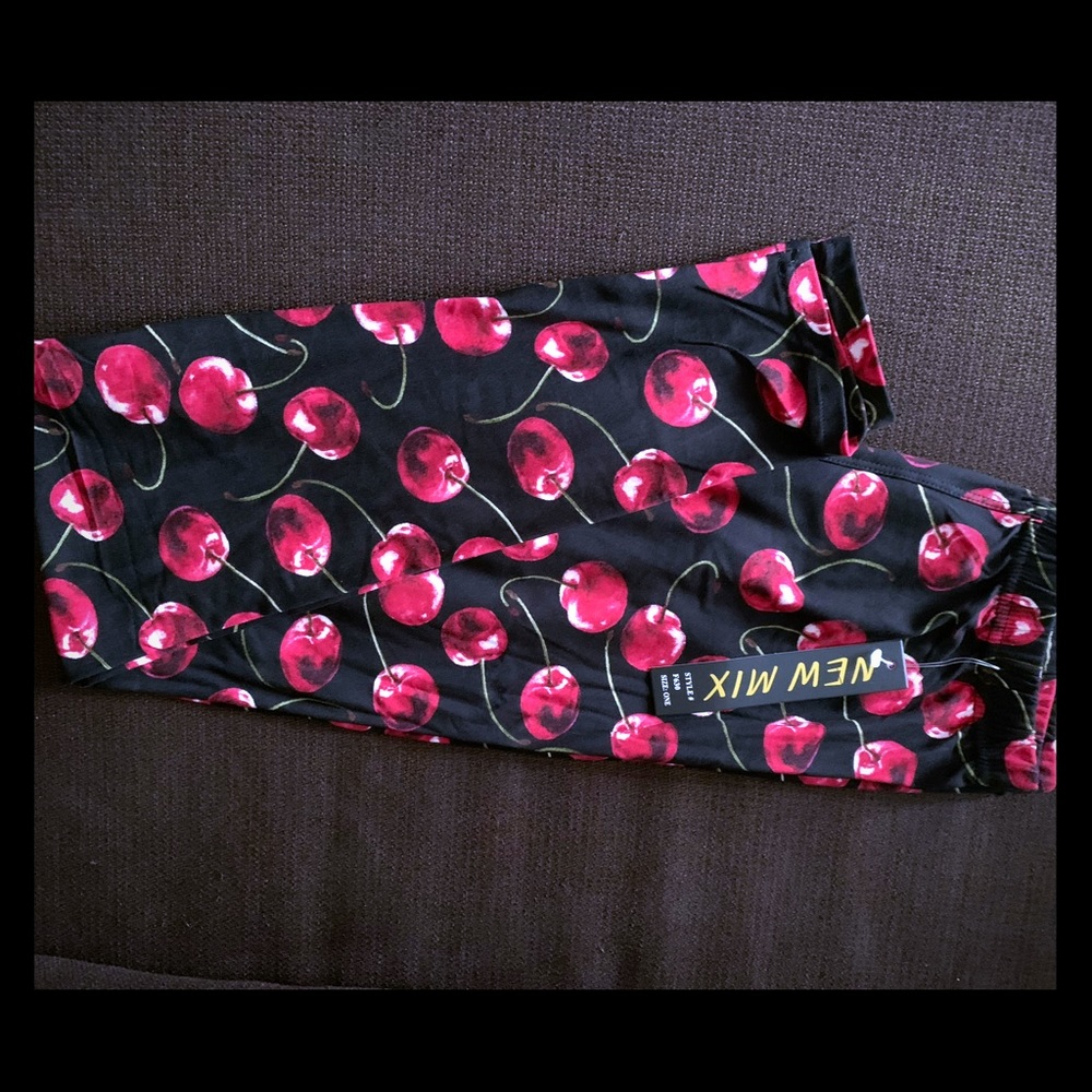 ❤️Leggings 12-22❤️Cherries🍒